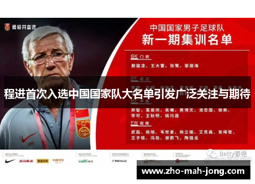 程进首次入选中国国家队大名单引发广泛关注与期待